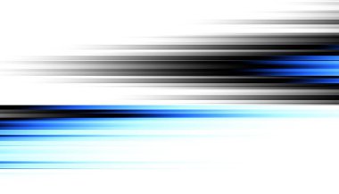 Soyut dijital fraktal model. Yatay şeritli desen. Beyaz arkaplanda ifade ögesi.