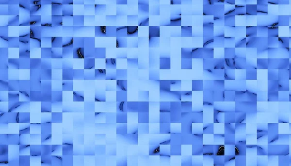 Абстрактный Цифровой Фрактальный Рисунок Геометрическая Низкая Поли Текстура — стоковое фото