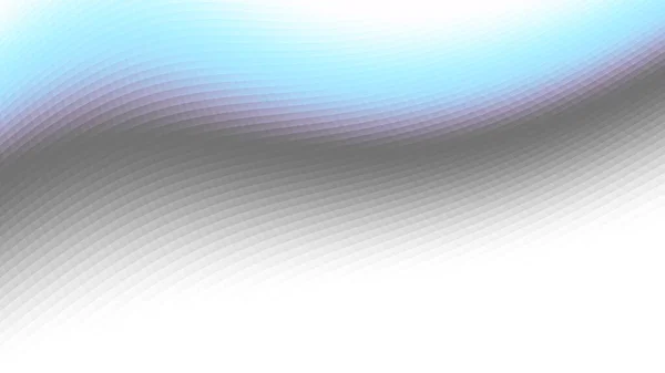 Modello Frattale Digitale Astratto Espressiva Linea Blu Curva Sfondo Bianco — Foto Stock