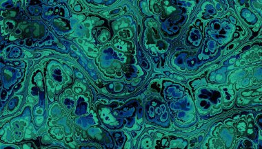 Soyut model. Mermer dokusunun taklidi. Malakit yüzeyi.