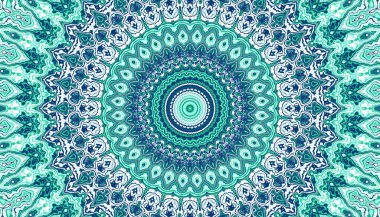 Soyut dijital geometrik desen. Yatay yönelim. 