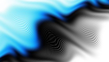 Soyut dijital fraktal model. Dalgalı doku.