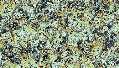 Soyut dijital fraktal model. Yatay oryantasyon. Mermer dokusunun taklidi.