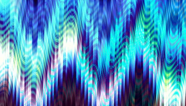Абстрактний Цифровий Фрактальний Патерн Горизонтальна Орієнтація Фото Шеврона — стокове фото