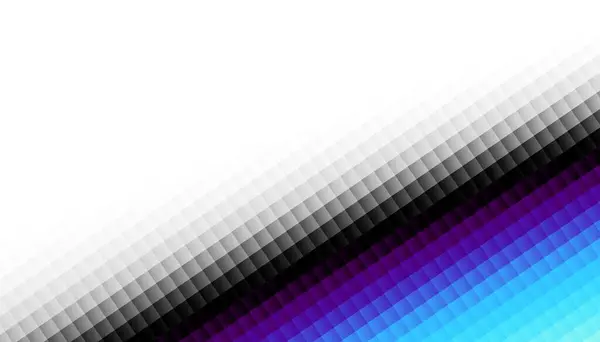Padrão Fractal Digital Abstracto Orientação Horizontal — Fotografia de Stock