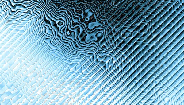 Abstraktes Digitales Fraktalmuster Muster Mit Diagonalen Streifen Wellenförmige Textur — Stockfoto