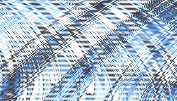 Abstraktes Digitales Fraktalmuster Horizontale Ausrichtung Geometrisches Muster Dünner Linien — Stockfoto