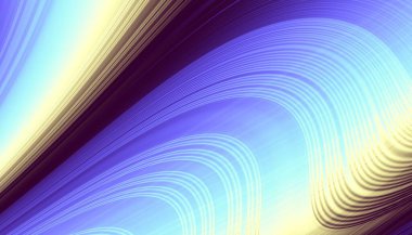 Soyut dijital fraktal model. Dalgalı doku. Yumuşak ince çizgi dokusu.