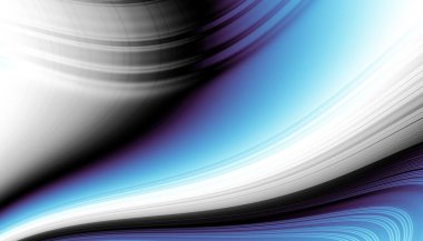 Soyut dijital fraktal model. Yumuşak ince çizgi dokusu.