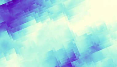  Soyut dijital fraktal model. Yatay oryantasyon. Düşük polimerli doku.