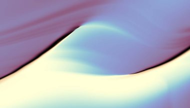 Soyut dijital fraktal model. Bulanık pürüzsüz doku.