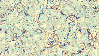 Soyut dijital fraktal desen.