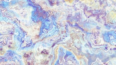 Soyut dijital fraktal model. Mermer dokusunun taklidi. Görünüm oranı 16: 9 olan yatay arkaplan