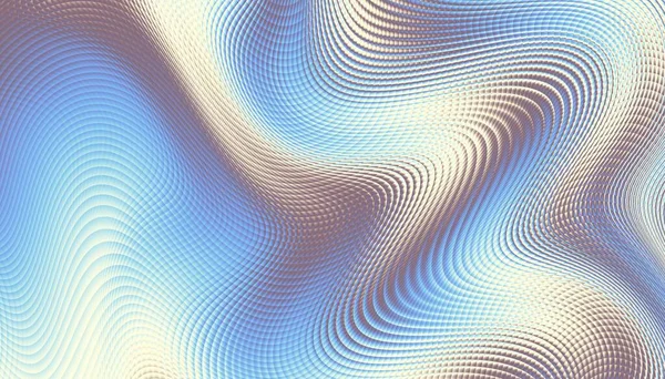 Modèle Fractal Numérique Abstrait Orientation Horizontale Texture Ondulée Texture Floue — Photo
