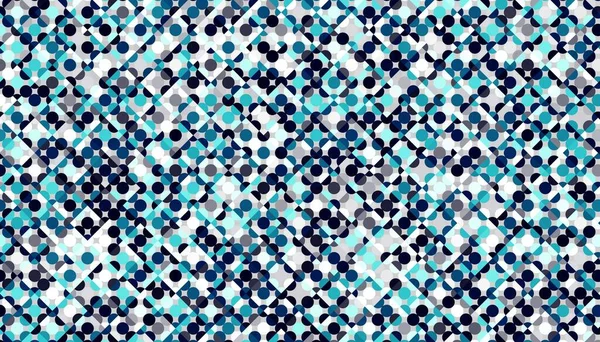 Soyut dijital fraktal model. Polka nokta geometrik desen.