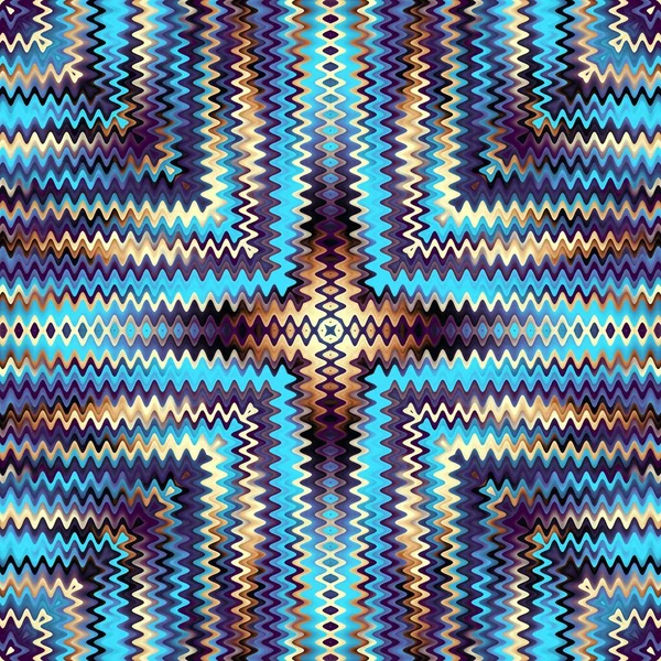 Абстрактний Фрактальний Візерунок Цифрового Мистецтва Симетричний Геометричний Візерунок — стокове фото
