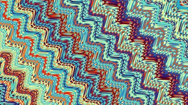 Soyut dijital fraktal model. Otraktal arka plan. Görünüm oranı 16: 9 olan yatay arkaplan