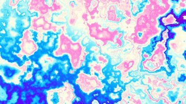 Soyut dijital fraktal model. Görünüm oranı 16: 9 Psikedelik mermer desenli yatay arkaplan.