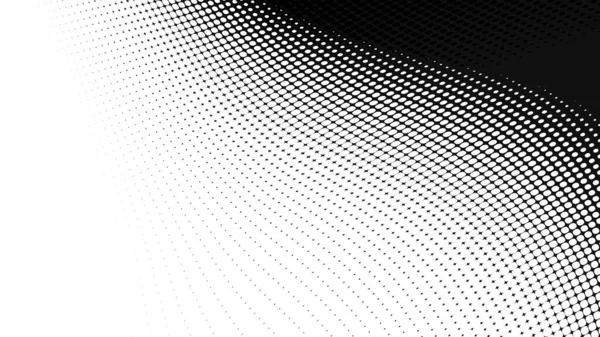 Abstraktes Digitales Fraktalmuster Horizontaler Hintergrund Mit Seitenverhältnis Einfaches Schwarzes Und — Stockfoto