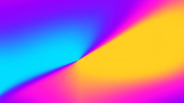 Soyut dijital fraktal model. Soyut dalgalı bulanık doku. Görünüm oranı 16: 9 olan yatay arkaplan