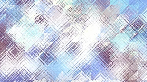 Abstraktes Digitales Fraktalmuster Abstrakte Geometrische Textur Horizontaler Hintergrund Mit Seitenverhältnis — Stockfoto