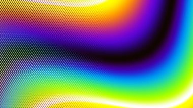 Soyut dijital fraktal model. Arka planda ince çizgiler. Görünüm oranı 16: 9 olan yatay arkaplan