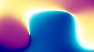 Soyut dijital fraktal model. Soyut dijital fraktal model. Geleceğe dönük eğilim.