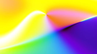 Soyut dijital fraktal model. Geleceğe yönelik bir eğilim. Görünüm oranı 16: 9 olan yatay arkaplan