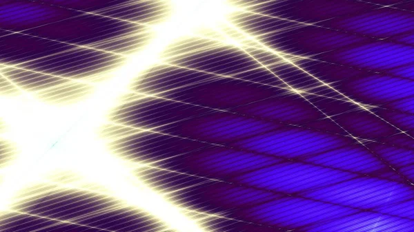 Абстрактний Цифровий Фрактальний Візерунок Легкі Смуги Синьому Фоні Горизонтальний Фон — стокове фото