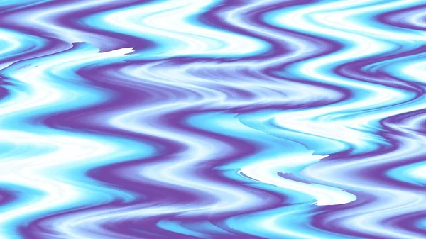 Abstraktes Digitales Fraktalmuster Psychedelisches Wellenmuster Abstraktes Digitales Fraktalmuster Blaue Wellen — Stockfoto