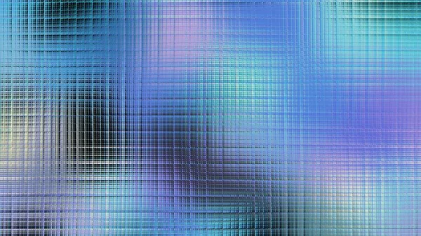 Abstrakt Digitalt Fraktalmönster Suddigt Glas Bakgrund Horisontell Bakgrund Med Bildförhållandet — Stockfoto