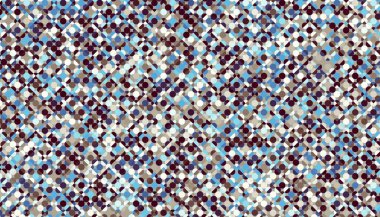 Soyut dijital fraktal model. Polka nokta geometrik desen.