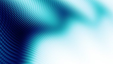 Soyut dijital fraktal model. Yatay oryantasyon. Dalgalı doku.