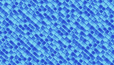 Soyut dijital fraktal model. Yatay oryantasyon. Düşük polimerli doku.