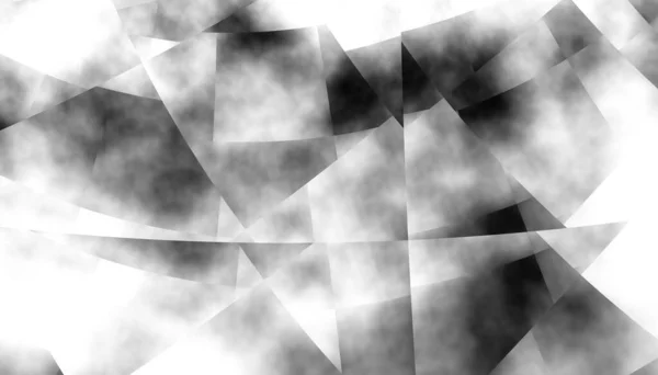 Абстрактное Цифровое Искусство Абстрактное Футуристическое Геометрическое Изображение — стоковое фото