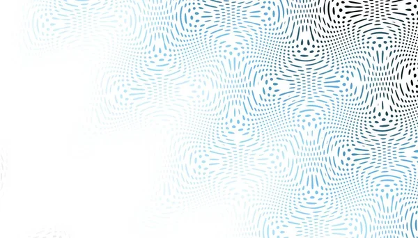 Patrón Fractal Digital Abstracto Textura Ondulada Sobre Fondo Blanco —  Fotos de Stock