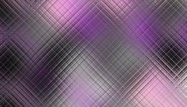 Soyut dijital fraktal model. Yatay oryantasyon. Cam efektli bulanık doku.