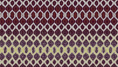 Soyut dijital fraktal model. Afrika etnik tarzında yatay yönelim modeli. Kabile süsü.