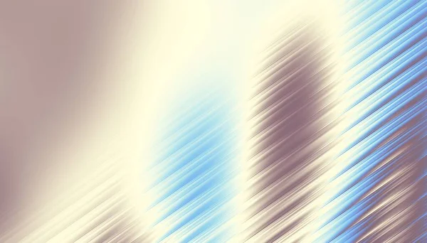 Abstract Digital Fractal Pattern Horizontal Orientation Diagonal Strips Smooth Blurred — Stock Photo, Image