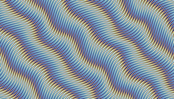 概要ディジタルフラクタルパターン 波のテクスチャ 水平方向 — ストック写真