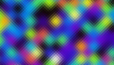 Soyut dijital geometrik desen. Yatay oryantasyon. Cam efektli bulanık doku.