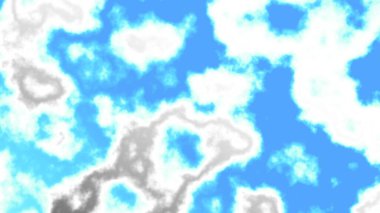 Soyut dijital fraktal model. Soyut bulutlu gökyüzü deseni. Görünüm oranı 16: 9 olan yatay arkaplan