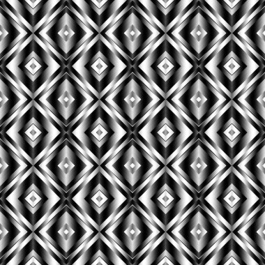 Soyut dijital fraktal model. Kusursuz geometrik süs.