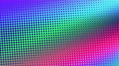 Soyut dijital fraktal model. Puantiyeli desen. Görünüm oranı 16: 9 olan yatay arkaplan