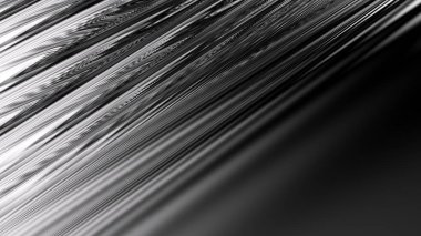 Dijital fraktal desen. Soyut arkaplan. Görünüm oranı 16: 9 Çapraz şerit desenli yatay arkaplan.