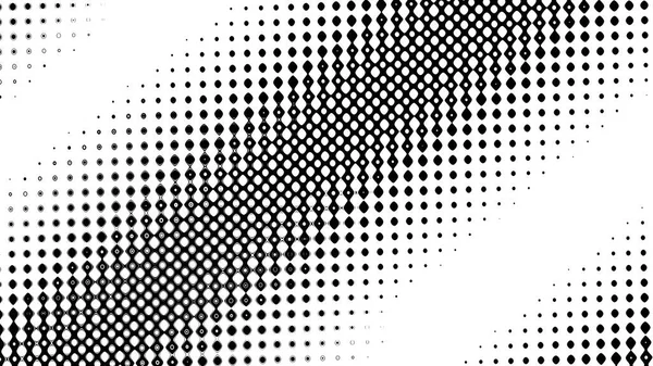 Abstract Digital Fractal Pattern Horizontal Background Aspect Ratio Simple Black — Stock Photo, Image