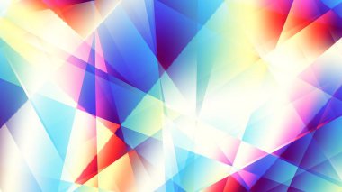 Soyut dijital fraktal model. Soyut fütürist teknoloji görüntüsü. Görünüm oranı 16: 9 olan yatay arkaplan