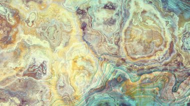 Soyut dijital fraktal model. Mermer dokusunun taklidi. Görünüm oranı 16: 9 olan yatay arkaplan