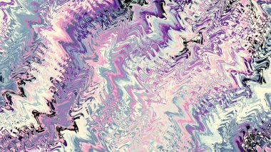 Soyut dijital fraktal model. Dalgalı doku. Görünüm oranı 16: 9 olan yatay arkaplan