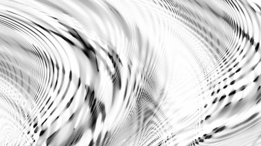 Soyut dijital fraktal model. Beyaz arka planda soyut gradyan. Görünüm oranı 16: 9 olan yatay arkaplan